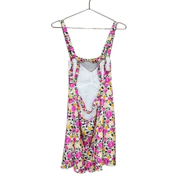 NEW For Love and Lemons June Mini Dress Pink Floral Size XL - Picture 6 of 12